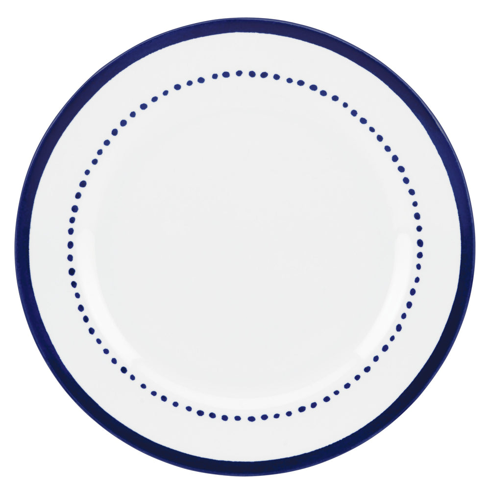 Lenox Charlotte Street West Porcelain Place Setting Blue Rim Dinnerware for Everyday Dining 844066