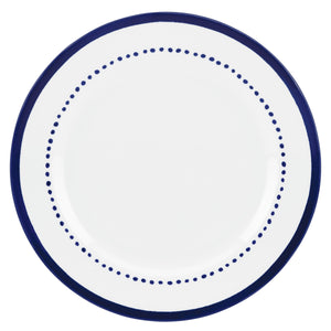 Lenox Charlotte Street West Porcelain Place Setting Blue Rim Dinnerware for Everyday Dining 844066