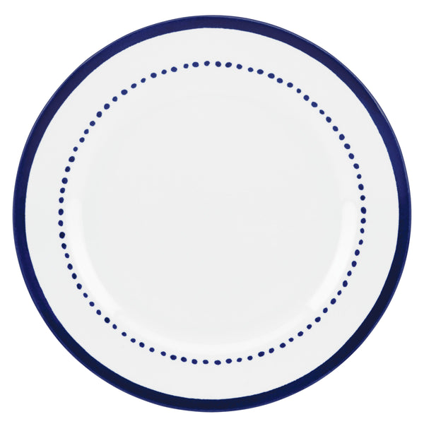 Lenox Charlotte Street West Porcelain Place Setting Blue Rim Dinnerware for Everyday Dining 844066