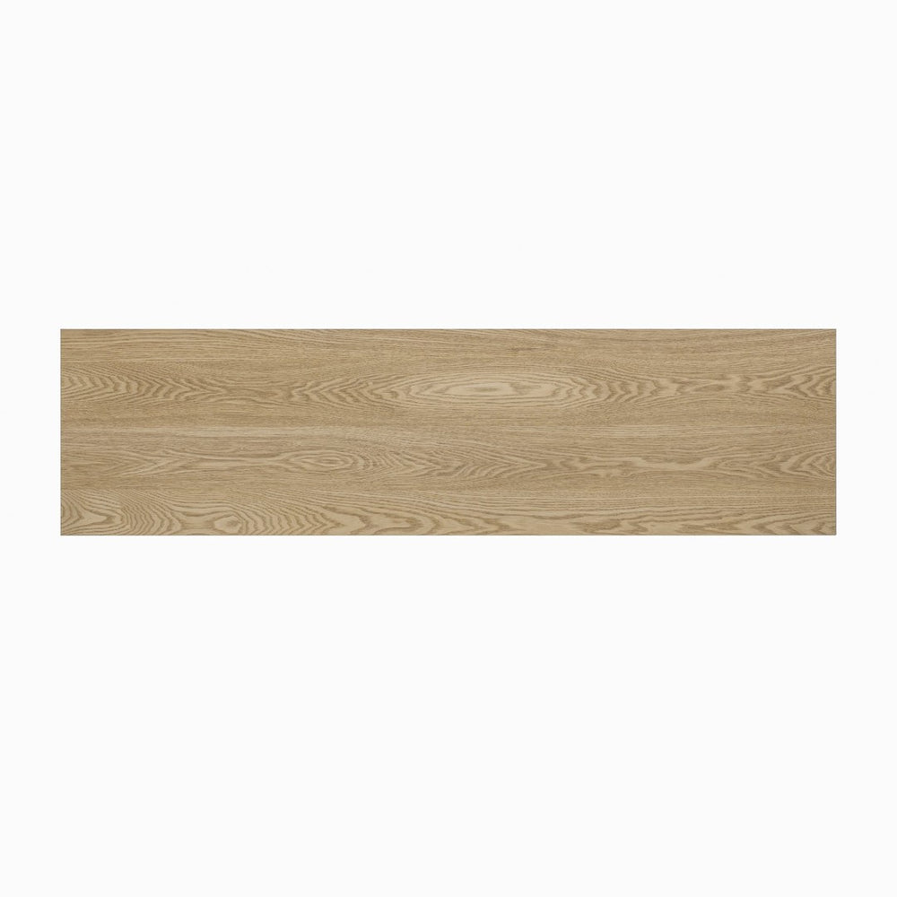 English Elm U_Style Modern Curved Ash Veneer Console Table With Shelf For Stylish Entryway & Living Room Décor N711P241287O-GIGA