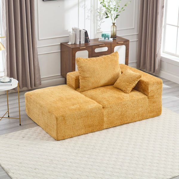 English Elm United We Win Memory Foam 2-Seater Couch - Compact, Stylish & Easy To Move For Any Space Comfort W1568P222620-GIGA