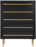 Marisol Black Chest 844Black-CH Meridian Furniture