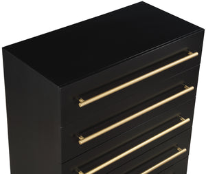 Marisol Black Chest 844Black-CH Meridian Furniture