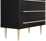 Marisol Black Chest 844Black-CH Meridian Furniture