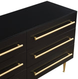 Marisol Black Dresser 844Black-D Meridian Furniture