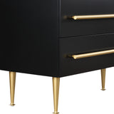 Marisol Black Dresser 844Black-D Meridian Furniture