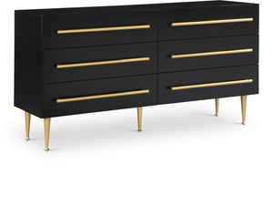 Marisol Black Dresser 844Black-D Meridian Furniture