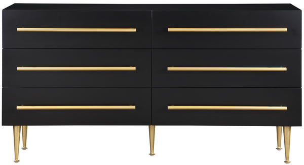 Marisol Black Dresser 844Black-D Meridian Furniture