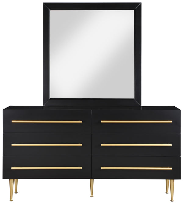 Marisol Black Dresser 844Black-D Meridian Furniture