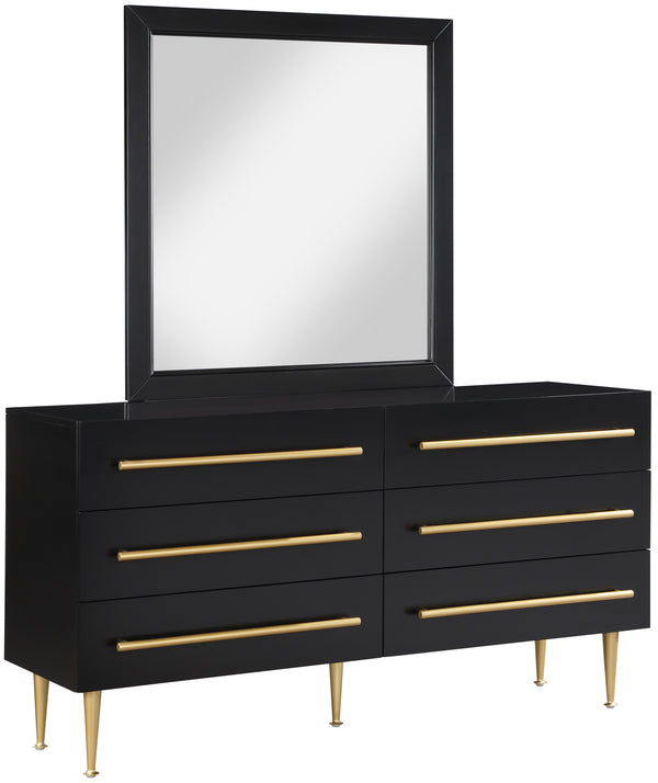 Marisol Black Dresser 844Black-D Meridian Furniture