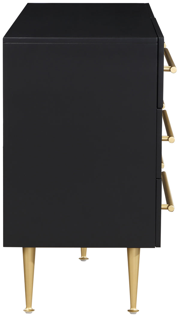 Marisol Black Dresser 844Black-D Meridian Furniture