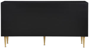 Marisol Black Dresser 844Black-D Meridian Furniture