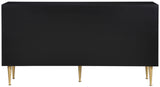 Marisol Black Dresser 844Black-D Meridian Furniture