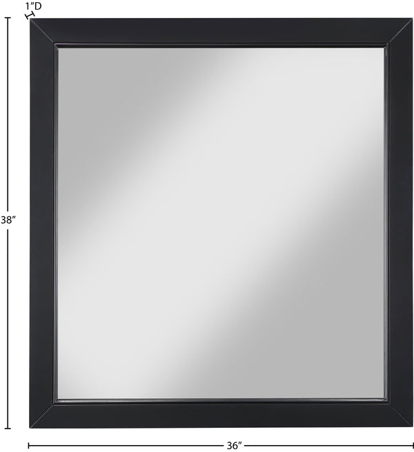 Marisol Black Mirror 844Black-M Meridian Furniture