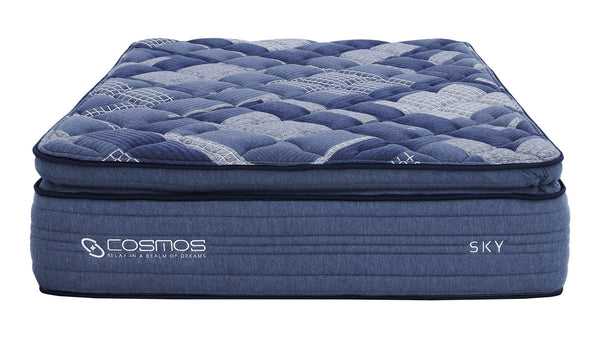 English Elm Sky 14 Inch Full Hybrid Mattress Gel Memory Foam Cooling Pocketed Spring Support B342P315722