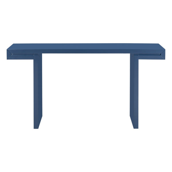 English Elm U-style 60 Inch Geometric Console Table Painted Mdf Foyer Entryway Living Room N711P303209V