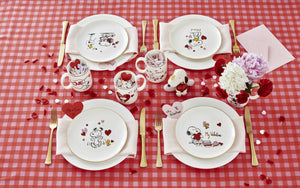 Lenox Snoopy and Woodstock Hand-painted China Figurine with Gold Accents for Valentine Display 846712