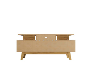 English Elm Yonkers 63" Modern Farmhouse Tv Stand With Open Shelves And Concealed Storage For Stylish Living Rooms B365P398399-GIGA