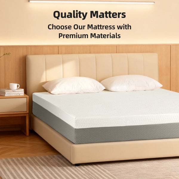 English Elm 14-inch King Foam Mattress with Cooling Gel and Seven Zone Ergonomic Support W5081P423739