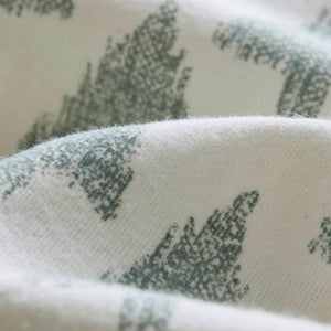 English Elm 4-piece Cal King Cotton Sheet Set with Artisan Ikat Tree Print for Bohemian Bedrooms B035P408383
