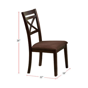 English Elm Transitional Counter Height 3pc Dining Set with USB Charging, Storage Shelves & Padded Seats Espresso 64 L x 41 W x 12 H B2741P384495