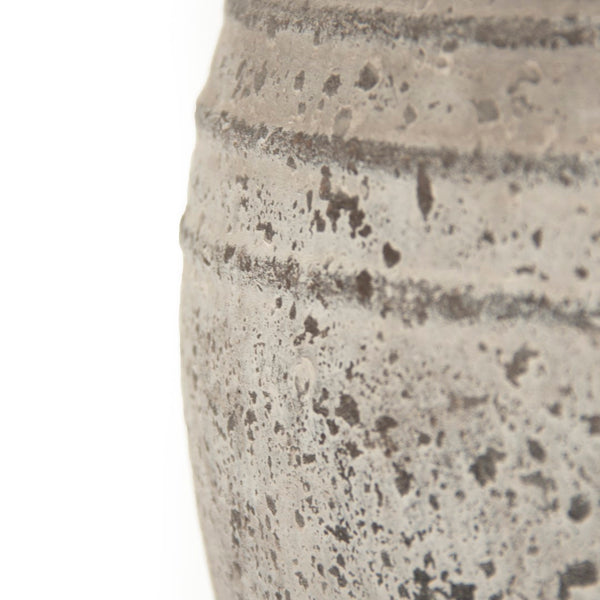 Distressed Grey Wash Jar (8489XS A344) Zentique