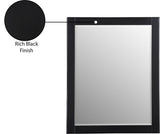 Maxine Black Mirror 848Black-M Meridian Furniture