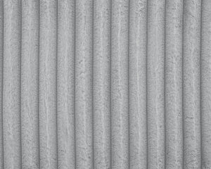 English Elm U U Shaped Sleeper Sofa with Pull-Out Bed and Hidden Chaise Storage, Plush Corduroy Comfort Grey W1417S00077