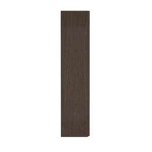 English Elm Rivington 38" Walnut Bookcase Cabinet – Modern Design With Glass Doors & Adjustable Shelving For Style B365S00016-GIGA
