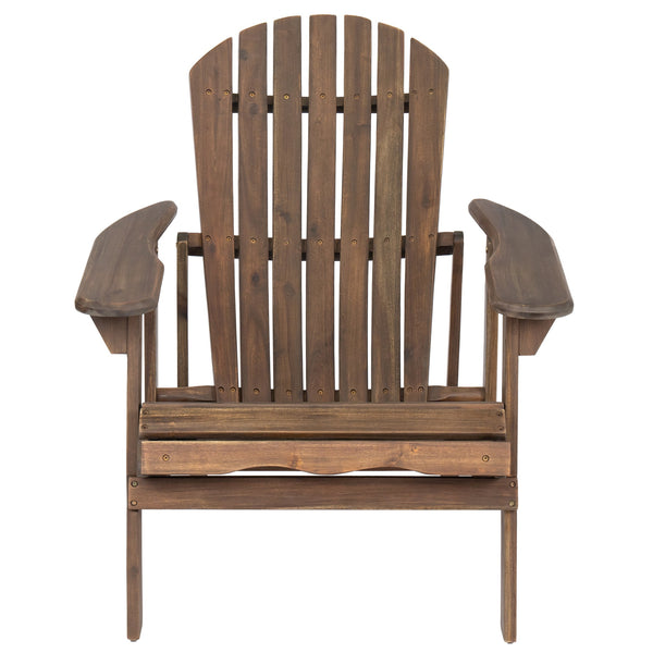 English Elm Christopher Knight Home® - Malibu Acacia Wood Folding Adirondack Chair - Rustic Comfort For Patios, Decks & Campouts! N770P241669E