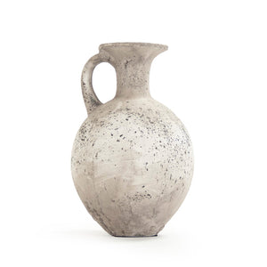 Distressed Grey Wash Jar (8496L A344) Zentique