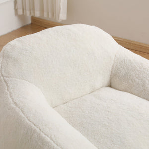 English Elm Bean Bag Chair - Oversized Memory Foam Sofa With Plush Cover & Armrests For Ultimate Comfort & Style W2200P247794