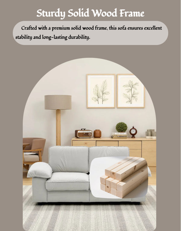 English Elm Fx-P20M-2S-Cw Cream White Storage Loveseat Sofa - Stylish Compact Couch With Hidden Storage For Small Spaces W576S00228
