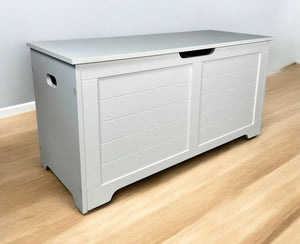 English Elm 39.4" Modern Top-Open Cat Litter Box Enclosure Cabinet, Dog-Proof Hideaway, Storage End Table White W1412P176880