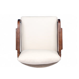 English Elm Christopher Knight Home® - 28" Outdoor Lounge Chair - Woven Backrest, Solid Wood Frame, Plush Cushions For Patio Relaxation N767P255015D_2