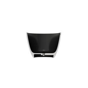 English Elm 65" Freestanding Soaking Bathtub Matte Black Stone Resin with Integrated Acrylic Shelf T3785P490210