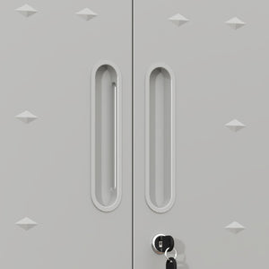 English Elm Heavy Duty Wall Mounted Steel Cabinet Locking Lift Door Garage Workshop Storage T2398P236567