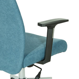 OSP Home Furnishings Evanston Office Chair Sky