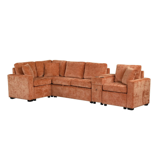 English Elm Swivel Barrel Accent Chair Chenille Tufted Round Club Seat for Living Room Lounge N719S002260G