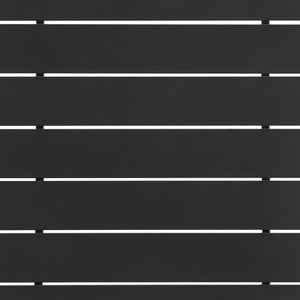 English Elm Aravine Lightweight Aluminum Outdoor Coffee Table in Black — All-Weather, Rust-Resistant, Low-Maintenance Elegance B2736P354365