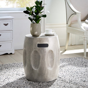 Christopher Knight Home® - Noble House - Ursa Outdoor Contemporary Lightweight Concrete Accent Side Table