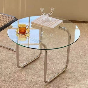 English Elm Tempered Glass Round Table Top 35 Inch Polished Safety Surface for Dining Patio W1718P352104