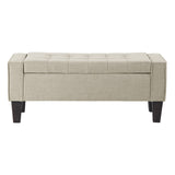 OSP Home Furnishings Baytown Storage Bench Linen