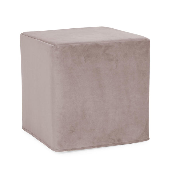 Howard Elliott No Tip Block Foam Ottoman – Sturdy, Comfortable Design With Removable Cover And Versatile Tray Accessory Gray 100% Polyester 850-1017-howard-elliott