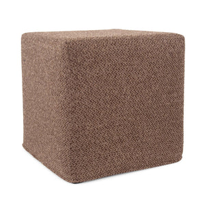 Howard Elliott No Tip Block Short - Stylish, Lightweight Foam Ottoman With Removable Cover For Easy Cleaning & Versatility Brown 100% Polyester 850-1288-howard-elliott