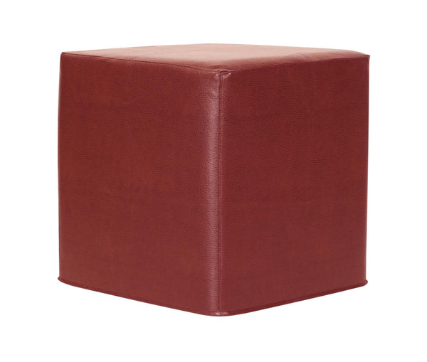 Howard Elliott No Tip Block Foam Ottoman – Sturdy, Comfortable Design With Removable Cover And Versatile Tray Accessory Red 100% Polyurethane 850-193-howard-elliott