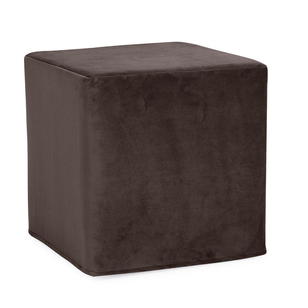 Howard Elliott No Tip Block Foam Ottoman – Sturdy, Comfortable Design With Removable Cover And Versatile Tray Accessory Brown 100% Polyester 850-220-howard-elliott
