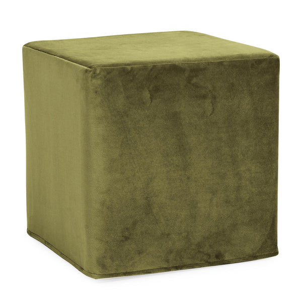 Howard Elliott No Tip Block Foam Ottoman – Sturdy, Comfortable Design With Removable Cover And Versatile Tray Accessory Green 100% Polyester 850-221-howard-elliott