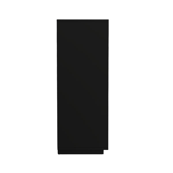 Origins Blanca 5 Drawer Chest - Elegant Handcrafted Mahogany Storage Solution With Smooth Gliding Drawers Black Mahogany Solids & Veneer 8500blk-05