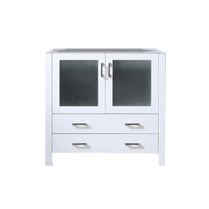 English Elm White Bath Vanity With Soft-Close Drawers, Durable Solid Wood, Perfect For Modern Bathrooms, 36-In. B2731P260430-GIGA